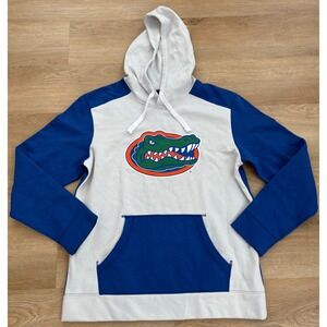NWOT Men's Fanatics University of Florida Gators Hoodie  -  Large - Cream/Blue